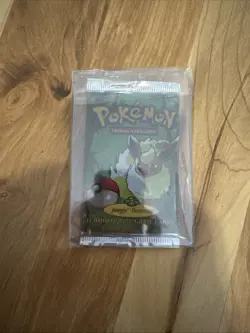 1999 pokemon Jungle Unlimited Booster Pack Pulled Booster Box Fresh - Image 5