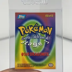 Dragonite #149 (E12 of 12) Blue Label - 1999 Pokemon Topps Stage 3 LP/NM - Image 2