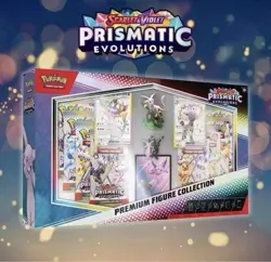 Pokemon TCG Prismatic Evolutions Premium Figure Collection | FAST DISPATCH - Image 1