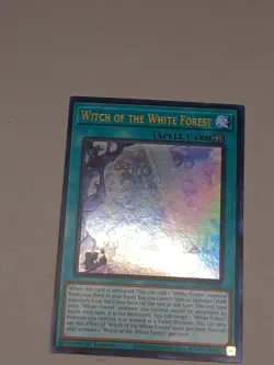 Yugioh Witch of the White Forest ALIN-EN058 Ultra Rare 1st Edition NM - Image 2