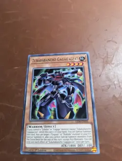 Yugioh! Zubababancho Gagagacoat LED6-EN035 Rare 1st Ed - Image 2