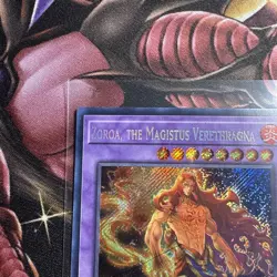 Zoroa, the Magistus Verethragna BLMM-EN045 Monster Mayhem 1st Ed NM Yu-Gi-Oh TCG - Image 2