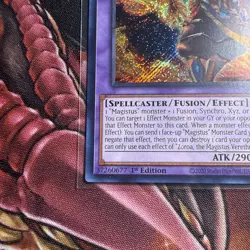 Zoroa, the Magistus Verethragna BLMM-EN045 Monster Mayhem 1st Ed NM Yu-Gi-Oh TCG - Image 4
