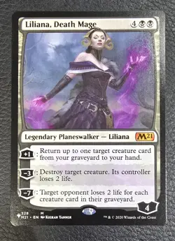 Liliana, Death Mage - The List Magic the Gathering MTG NM Card - Image 1