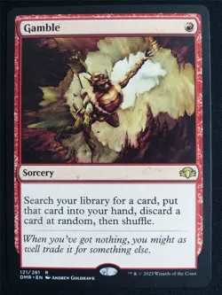 Gamble - DMR - Mtg Card #4M5 - Image 1