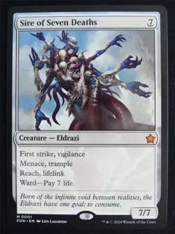 Sire of Seven Deaths - FDN - Mtg Card #4M2 - Image 1