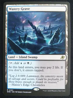 Watery Grave - EOE - Mtg Card #4KM - Image 1