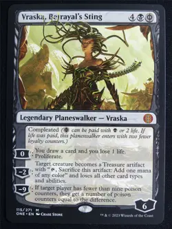 Vraska Betrayal's Sting - ONE - Mtg Card #4N7 - Image 1