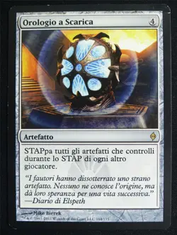Unwinding Clock played Italian - NPH - Mtg Card #4N5 - Image 1