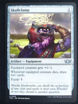 Skullclamp - TDC - Mtg Card #4NU - Image 1
