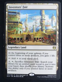 Inventors' Fair played - KLD - Mtg Card #4NQ - Image 1
