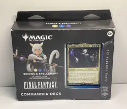 Magic the Gathering MTG Final Fantasy XIV Scions & Spellcraft Commander Deck NEW - Image 1