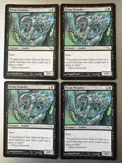 4x Dross Prowler (NM) Mirrodin Common MRD Magic the Gathering MTG Playset - Image 1
