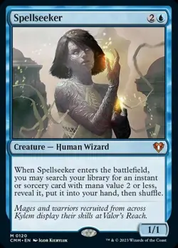 1x Spellseeker Light Play, English Commander Masters MTG Magic - Image 1