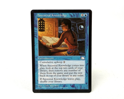 Ancestral Knowledge Magic the Gathering Weatherlight LP Regular Card MTG TCG - Image 1