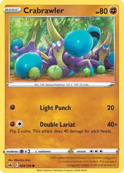Pokemon - Crabrawler - Common - Image 1