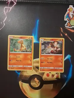 Charmeleon - 19/147 & Charmander 18/147 - Uncommon - Pokemon Burning Shadows - Image 1