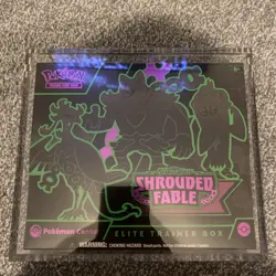 Pokemon Shrouded Fable Pokemon Center Elite Trainer Box ETB Sealed ACRYLIC CASE - Image 2
