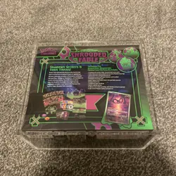 Pokemon Shrouded Fable Pokemon Center Elite Trainer Box ETB Sealed ACRYLIC CASE - Image 4