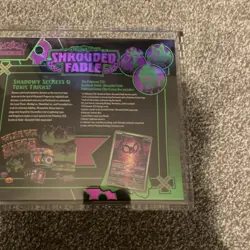 Pokemon Shrouded Fable Pokemon Center Elite Trainer Box ETB Sealed ACRYLIC CASE - Image 5