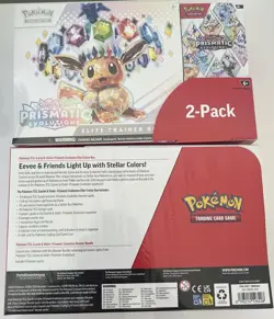 2x Pokemon TCG Prismatic Evolutions Booster Bundle with Elite Trainer Box 2 Pack - Image 2