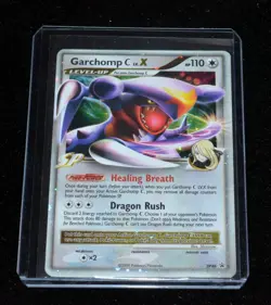 AUTHENTIC POKEMON TCG GARCHOMP C Lv. X 110 HP Holo TRUE NM DP46 - Image 1