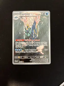 Clawitzer 141/132 Illustration Rare Pokemon Mega Evolution NM - Image 1