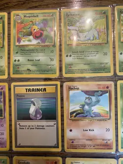 Pokemon Lot Of 42 Vintage WOTC Non-Holo Cards Base Jungle Fossil etc. - Image 4