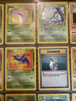 Pokemon Lot Of 42 Vintage WOTC Non-Holo Cards Base Jungle Fossil etc. - Image 5