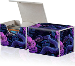 For MTG Commander Deck Box,Card Deck Box for Trading Yugioh Mtg,Fits 100 Double - Image 1