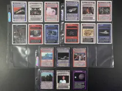 Star Wars CCG SWCCG Anthology 1 + 2 + 3 Premium Sets 18 Total Cards - Image 1