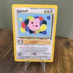 Igglybuff 40/75 | Neo Discovery | Non Holo Pokemon Card NM - Image 1