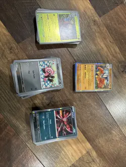 Pokemon Bulk Reverse Holos/Holos 125+ Cards Mega Evolutions/prismatic Evolutions - Image 1