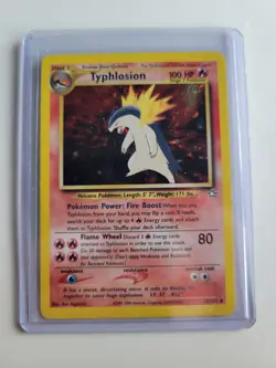 Pokemon TCG Typhlosion Holo Rare Card 18/111 Near-Excellent Condition - Image 1
