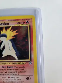 Pokemon TCG Typhlosion Holo Rare Card 18/111 Near-Excellent Condition - Image 3