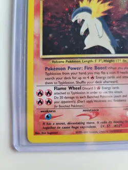 Pokemon TCG Typhlosion Holo Rare Card 18/111 Near-Excellent Condition - Image 5