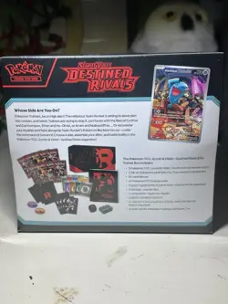 Pokemon TCG: Destined Rivals Elite Trainer Box (ETB) 9 Packs, SV10, Promo Card - Image 4