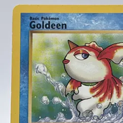 Pokemon TCG Goldeen 76/130 Base Set 2 Unlimited Regular Common Card WOTC - Image 2