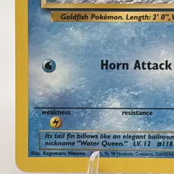 Pokemon TCG Goldeen 76/130 Base Set 2 Unlimited Regular Common Card WOTC - Image 4