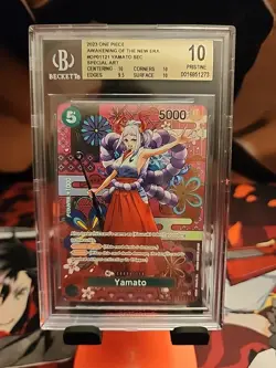 BGS 10 Yamato OP01-121 SP ALT ART One Piece Card English SEC - Image 1