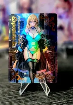 Bismarck Azur Lane X Goddess Story Doujin Holo Card Anime Waifu - Image 1