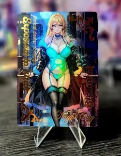 Bismarck Azur Lane X Goddess Story Doujin Holo Card Anime Waifu - Image 2