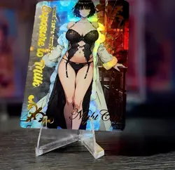 Fubuki One Punch MAN X Goddess Story Doujin Holo Card Anime Waifu - Image 1