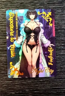 Fubuki One Punch MAN X Goddess Story Doujin Holo Card Anime Waifu - Image 2