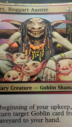 Wort, Boggart Auntie Lorwyn Foil Magic Card - Image 2