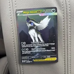 Mega Absol Ex 180/132 SIR Evolutions Pokemon Card Mint In Hand JUST PULLED MINT! - Image 1