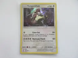 Kangaskhan Holo Sun and Moon Pokemon Card LP - Image 1