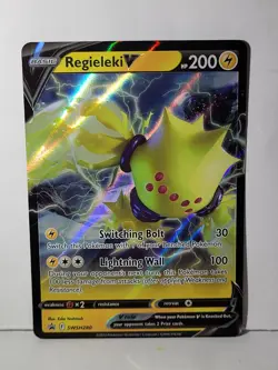 Regieleki V SWSH280 Pokemon Sword & Shield Black Star Promo Card - Image 1