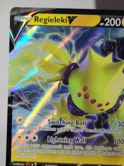 Regieleki V SWSH280 Pokemon Sword & Shield Black Star Promo Card - Image 2