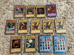 Yu-Gi-Oh McDonald's Promotional Cards 2 lot of 11 Gokibore Trakodon White-Horned - Image 1